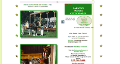 Desktop Screenshot of larsonsclydesdales.com